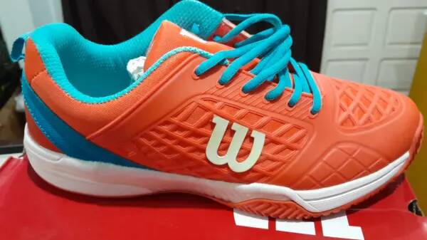CALZADO MATCH TANGERINE/SCUBA BLUE/WHITE Talla 7